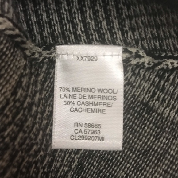 classiques entier Wool Cashmere Checkered Sweater - Picture 6 of 6